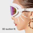 thumbnail image 5 of Toudaret Swimming Goggles, Wide View Swim Goggles for Adult Men Women, Anti Fog No Leaking, 5 of 8