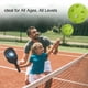 thumbnail image 4 of Juego De Paletas De Pickleball, Bolas De Paleta De Pickleball Ligeras De Tilo, Gran Control, Todos Los Niveles De Habilidad Para Interiores Y Todas Las Edades, 4 of 7