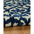 thumbnail image 3 of Linon Home Decor Trio Area Rug Collection, Ivory and Blue, 1'10" x 2'10", 3 of 5