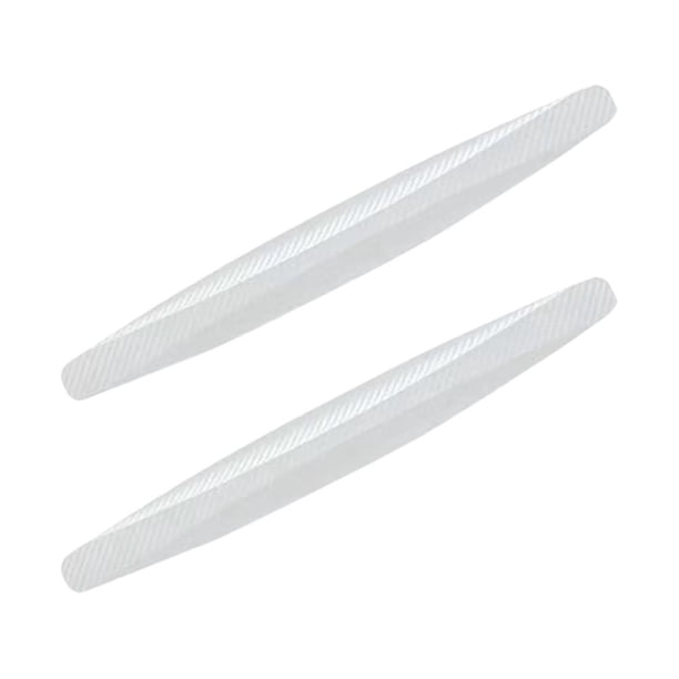 Embellecedor de parachoques, protector de borde, protectores de carrocería trasera de coche antiarañazos, embellecedor (blanco) Ndcxsfigh Accesorios para autos y motos