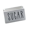 thumbnail image 5 of Sugar Packet Holder Sugar Bag Organizer Ceramic Construction Compact Design for Coffee Bar and Home Tabletop, 5 of 9