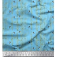 thumbnail image 1 of Soimoi Cotton Duck Fabric Bird & Bamboo Tree Print Sewing Fabric Yard 42 Inch Wide, 1 of 1