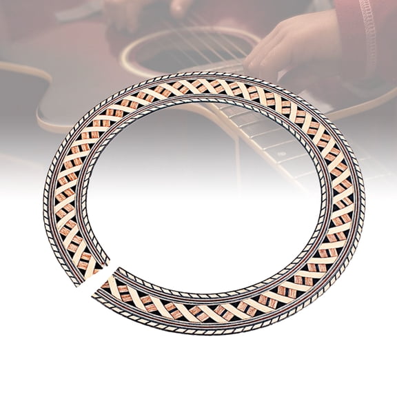 GOOHOCHY  Acoustic Guitar Parts Replacement Custom Decals Mouth Customization