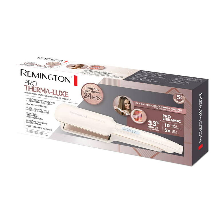 Remington Proluxe Ceramic Hair Straighteners with Pro+ Low Temperature