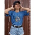 thumbnail image 2 of Image Conscious Otter Family T-Shirt Womens -Jay Fleck Designs, Female Regular Fit, 2 of 4
