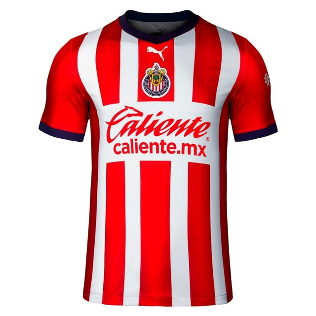 Jersey Puma Chivas Local 22/23 Hombre Fútbol Guadalajara Rojo XL