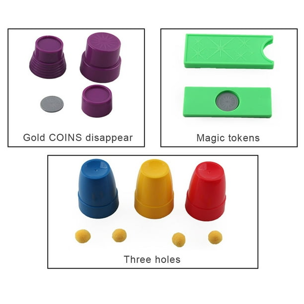 Ensemble de jouets magiques pour enfants débutants enfants adultes Illusion  Kit de tours de magie jouet de développement de l'intelligence 