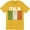 Gold, variant on Italia Italian Flag Emblem - National Pride Country Symbol Men's Tee