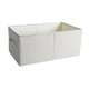 thumbnail image 2 of Cesta para guardar ropa, organizador de armario para ropa, edredones y sábanas. Beige, 2 of 9
