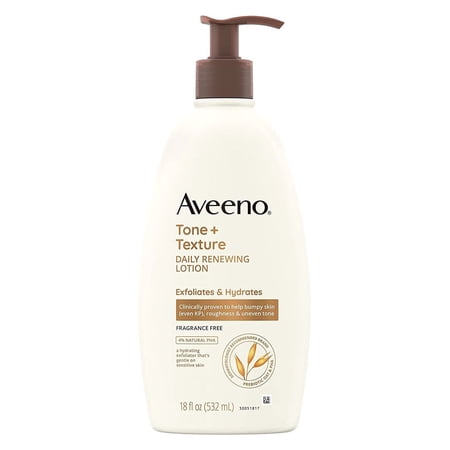 Aveeno Tone & Texture Daily Renewing Lotion 18oz (Pack of 3)