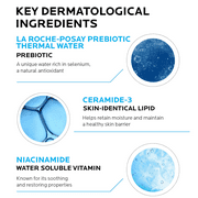 La Roche-Posay Toleriane Hydrating Gentle Face Cleanser, Daily Face Wash for Dry Sensitive Skin, 6.76 fl oz