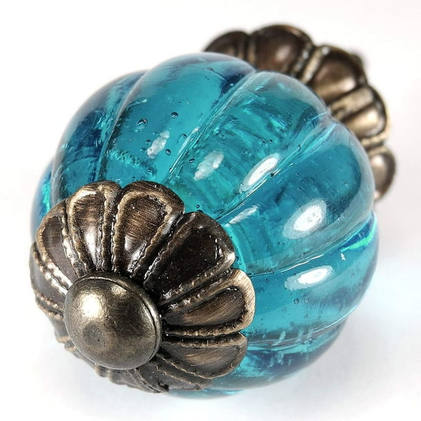 Fancy Curio Cabinet Glass Handle Drawer Pulls Dresser Furniture