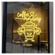 thumbnail image 1 of Letrero De Neón Coffee Morning, Ideal Para Gimnasio, Estudio, Decoración De Pared Del Hogar, Con Luz Regulable, 35cmx40cm, 1 of 2