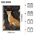 thumbnail image 2 of FORMRS 1-Subject Spiral Notebook 8" x 5" College Ruled 60 Refillable Sheet A5 Hard Cover, Forest Pattern, 2 of 7