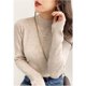 thumbnail image 3 of Autumn Winter Turtleneck Sweater Women Fashion 2024 Stretch Tops Women Knitted Pullovers Long Sleeve Bottoming Knitted Sweater, 3 of 5