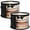 Black, variant on Deago 2 Pack Large Clear Hat Storage Boxes, Foldable Round Cowboy Hat Organizer for Closet, Wide Brims Hat Case with Carrying Handles, Hat Bag (Black)