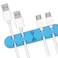 thumbnail image 4 of Methold Organizador de almacenamiento de cables de escritorio, soporte de enchufe, enrollador de cables de silicona Electrónica, 4 of 4