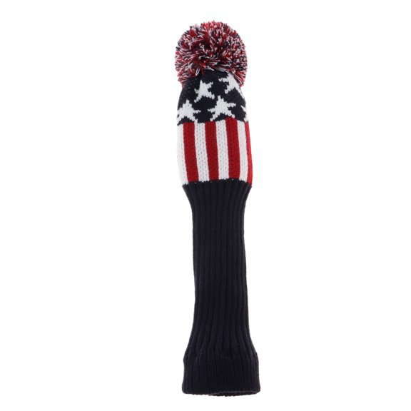 Fairway Wood Headcover Knit Head Cover Golf Parts 1 piece red stars