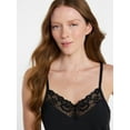 thumbnail image 5 of Joyspun Women’s Dreamy Soft Collection Lace Trim Knit Cami and Shorts Set, Sizes XS-3X, 5 of 6