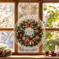 thumbnail image 6 of Christmas Pearl Diamond Painting Kit for Adults, DIY Pearl Diamond Art Suncatcher Hanging Ornament, Christmas Holiday Window Tree Home Decor, 6 of 8