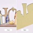 thumbnail image 4 of Adornos navideños, regalos navideños, decoración de escenas de fiesta navideña, adornos, decoración de mesa de madera, decoraciones de escritorio, 4 of 7