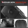 thumbnail image 6 of A-Premium Engine Oil Pan Sump with Drain Plug Compatible with Cummins ISX15 Diesel, 6 of 8