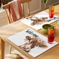 thumbnail image 4 of Cute Cow Placemats Set of 2, Welcome Non-Slip Place Mats Washable Table Mats for Kitchen Dining Table Decorations Indoor/Outdoor, 4 of 9