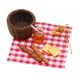 thumbnail image 4 of Accesorios para casa de muñecas Hugo decoración comida en miniatura, 4 of 10