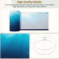 thumbnail image 4 of Linen Drum Lampshades Underwater Scene Bubbles Sunbeams 13"x13"x10" Light Shade for Table Lamps Floor Lamps Drum Lamp Shades Lampshade Replacement Assembly Required, 4 of 8