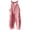 Red, variant on Women's Casual Striped Relaxed Overall Jumpsuits