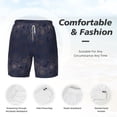 thumbnail image 5 of Balery Sunflowers Mens Swim Trunks Swim Shorts for Men Quick Dry Inseam Beach Shorts with Compression Liner Pocket-Large, 5 of 9