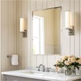 thumbnail image 3 of LUVODI 24x34inch Beveled Polished Wall Mirror Frameless Bathroom Mirrors Rectangle Vanity Mirror for Bedroom, 3 of 11