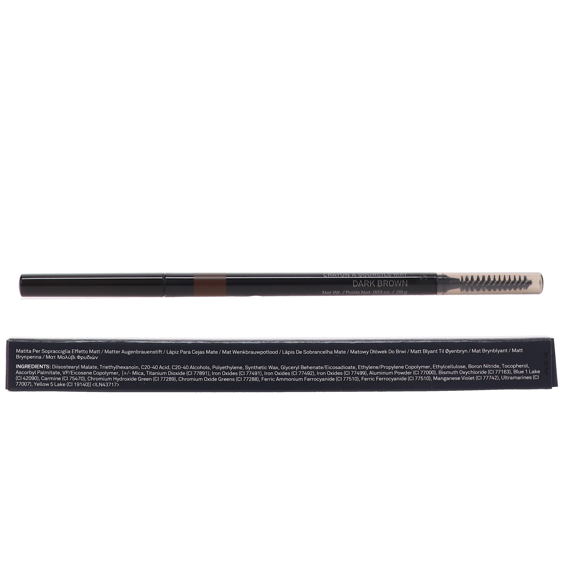 Smashbox Brow Pencil Tech Matte Dark Brown