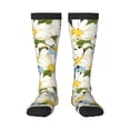 thumbnail image 2 of Lsque Bees Collecting Nectar Printed Crew Socks Men's Women's LightWeight Thin Casual Calf Socks ,Knee High Socks,Cotton Socks, 2 of 9
