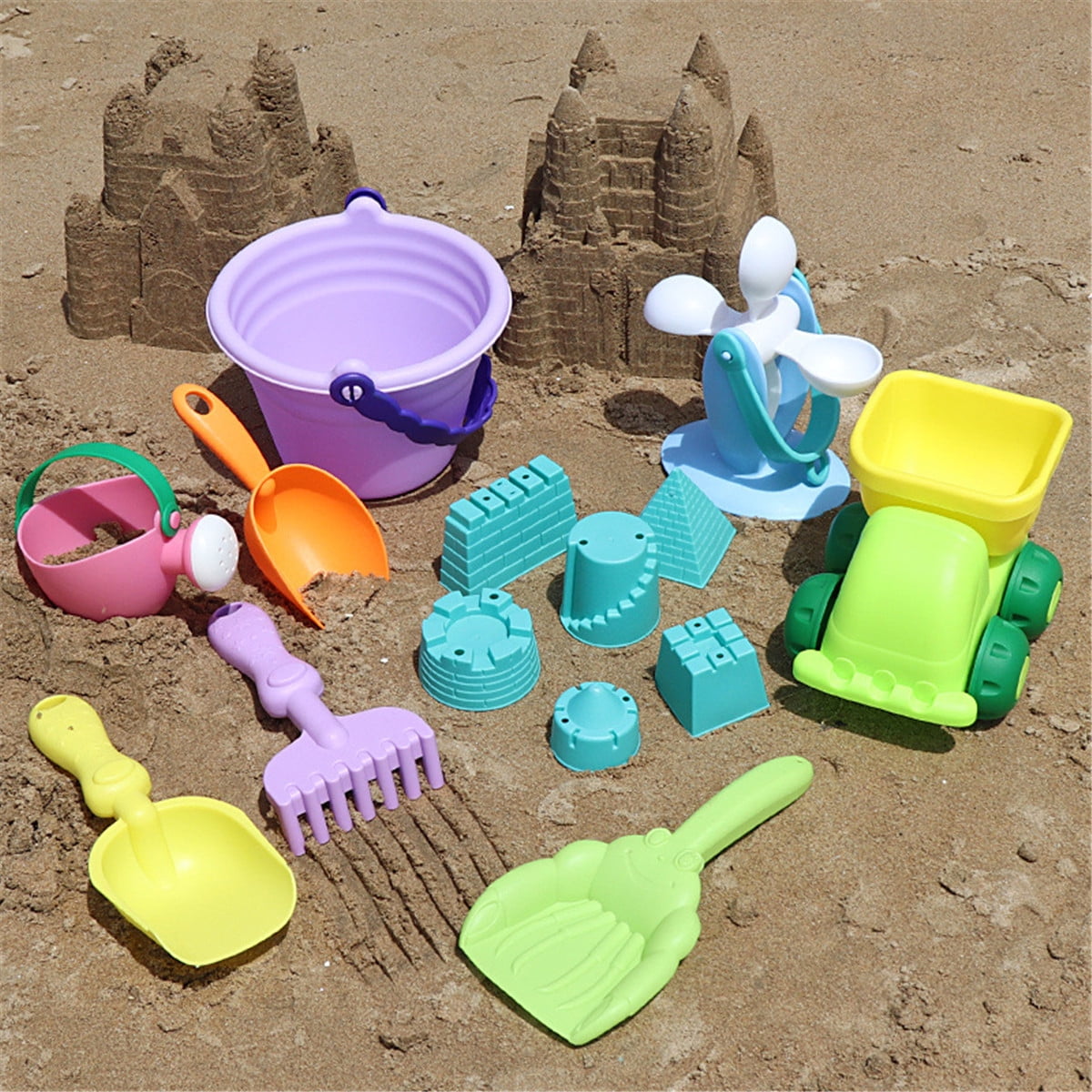  Toysmith, Bag O'Beach Bones Playset, 14 Life-Size Bone Sand  Molds, For Boys & Girls Ages 3+ : Toys & Games