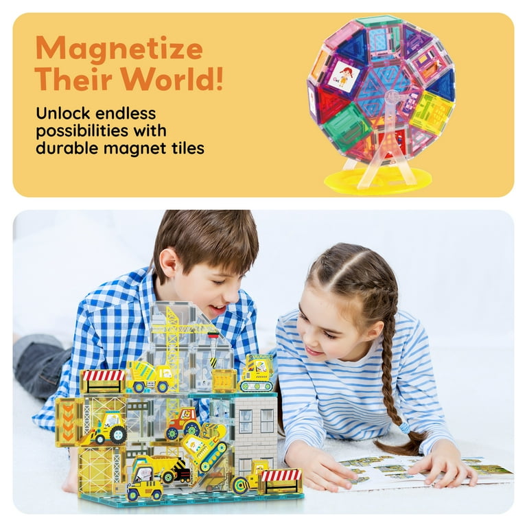 PicassoTiles Idea Book: Magnetic Tile Learning Toys for