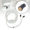 thumbnail image 2 of 3.5mm Port Cable for Headphones, 130cm Length Double MMCX Connectors Earphone Cord with/without Microphones, 2 of 9