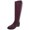 Burgundy, variant on INC Womens Burgundy Elastic Goring Pull Tab At Sides Cushioned Studded Fawne Round Toe Block Heel Zip-Up Leather Riding Boot 8.5