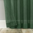 thumbnail image 4 of No. 918 Krista Holiday Twist Tab Sheer  Tab Top Single Curtain Panel, 1 Panel, Evergreen, 51”W x 96"L, 4 of 8
