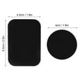 thumbnail image 4 of 8 placas metálicas autoadhesivas para soporte magnético de teléfono para coche (negro), 4 of 8
