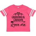 thumbnail image 3 of Inktastic Grandma Grandpa Love Me Arrow Boys or Girls Toddler T-Shirt, 3 of 5