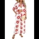 thumbnail image 3 of Conjunto de 2 Piezas de Chándal de Verano para Playa con Camisa de Corta y Botones para Mujer, Top Estampado, Pantalones Cortos de Descanso Girasol M, 3 of 10