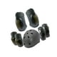 thumbnail image 5 of Conjunto De Equipo De Protección Para Niños, Coderas Para Monopatín, Longboard, Multideportes, S, Negro, 5 of 8