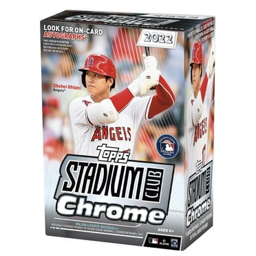 22 TOPPS STADIUM CLUB CHROME BASEBALL VALUE BOX