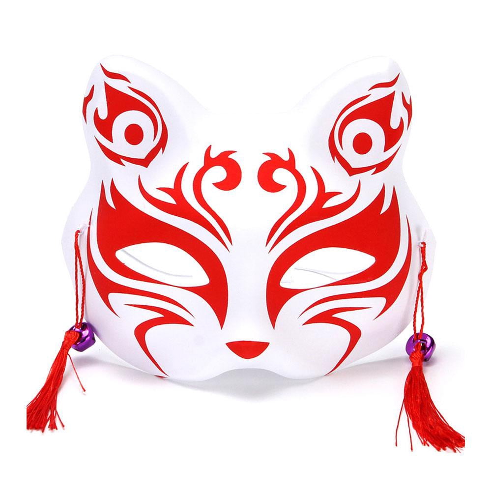 Máscara de cosplay japonesa pintada a mano Anime Demon Slayer Máscaras ...