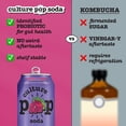 thumbnail image 3 of (Pack Of 24) Culture Pop Soda Probiotic Grape 12 Fl Oz, 3 of 9