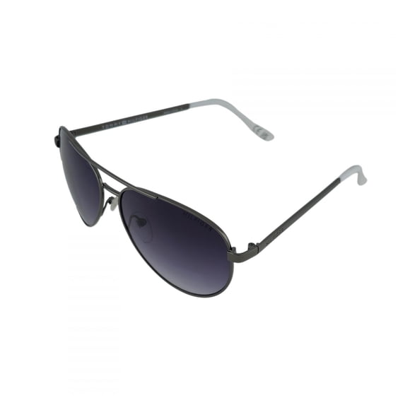 Lentes de Sol Tommy Hilfiger Eyewear Mujer X67043 Outlook Marco de Metal Gris con Filtro 100% UV