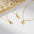 thumbnail image 3 of Turandoss 14K Gold Plated Bubble Initial Choker Necklace for Women GirlsDainty Letter A-Z Chunky Pendant Jewelry Trendy Fashion Personalized Birthday Gift for Women Teenage Teen Tween Girls, 3 of 8