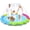 Rainbow-76", variant on Kids Dog Splash Pad Sprinkler - Non Slip Dog Sprinkler Pad Splash Pool Puppy Dogs Pool Summer Outdoor Water Toys Backyard Durable Splash Pad for Toddlers Kids Small Medium Large Dogs Pet