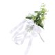 thumbnail image 2 of Flores simuladas con gasa para bodas y fotografías al aire libre, elegante decoración floral para sillas de novias con acentos de iluminación lujosos, 2 of 8
